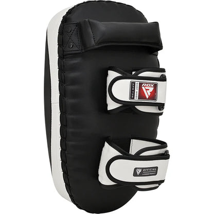 RDX T3 Black/White Muay Thai Kick Pads